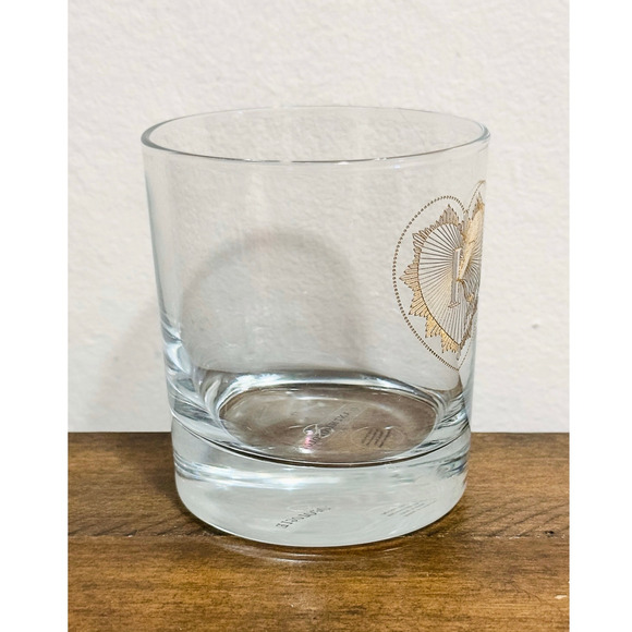NEW: Anthropologie - Monogrammed K, Charming Old Fashioned Glass - Picture 2 of 4